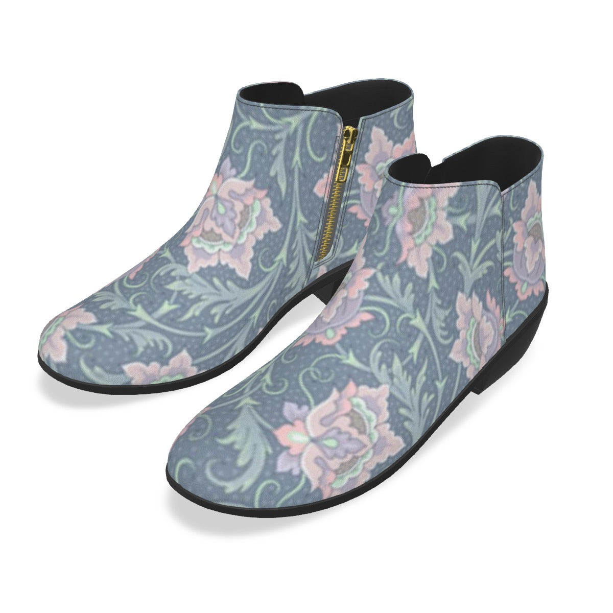 Fantastic Flowers Men's Fashion Boots