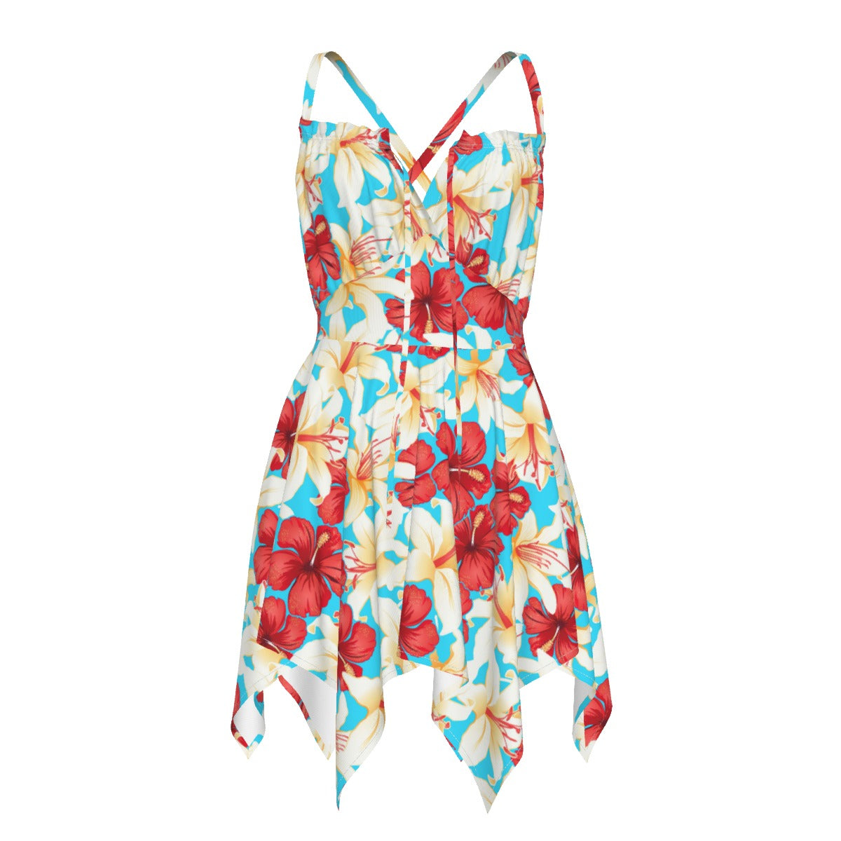 Tropical Flowers Women's Slip Dress