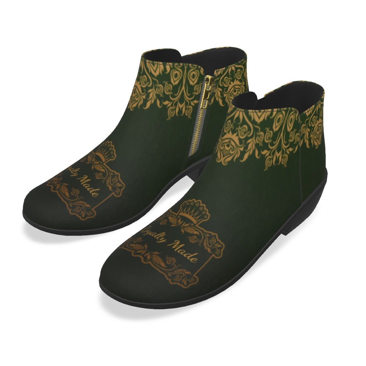 Royalty Made Green Men's Fashion Boots