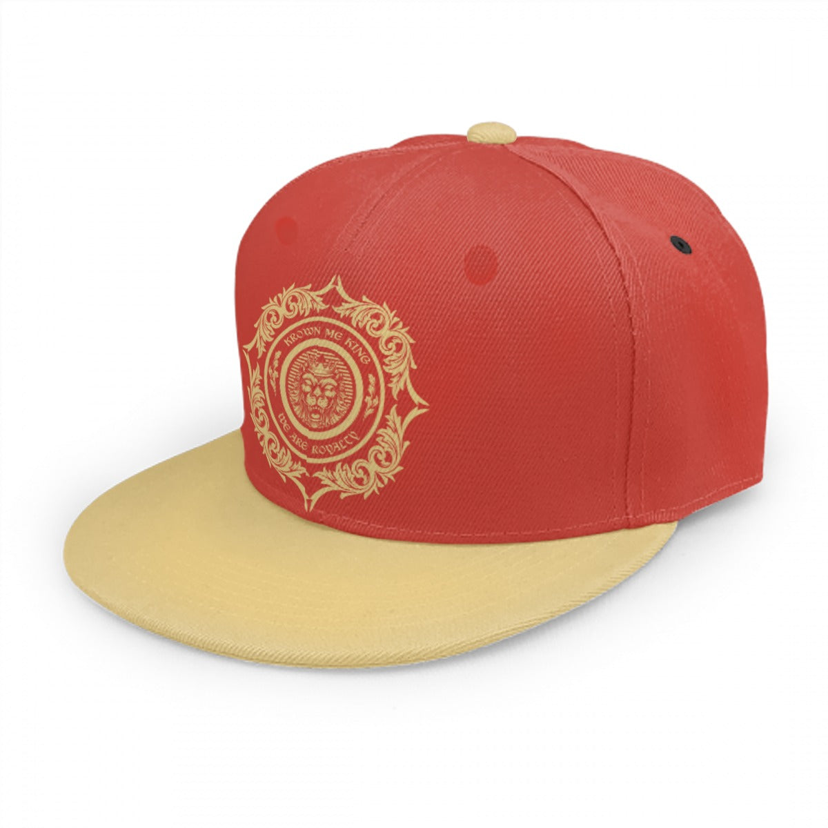 Red & Tan We Are Royalty Snap Back