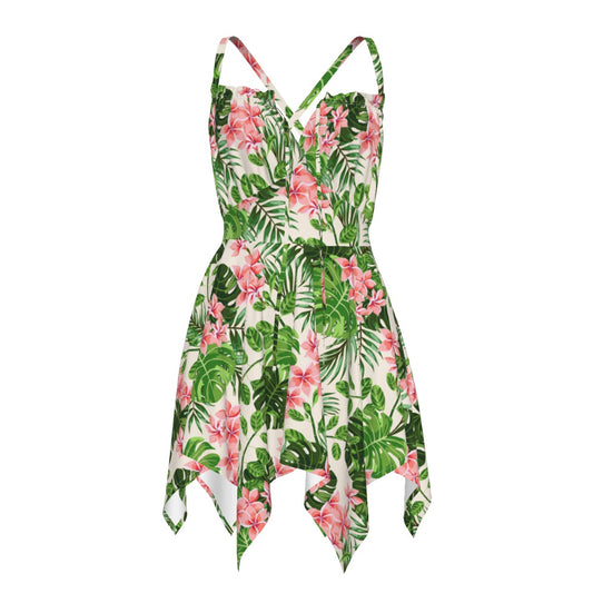 Tropical Flowers Women's Slip Dress