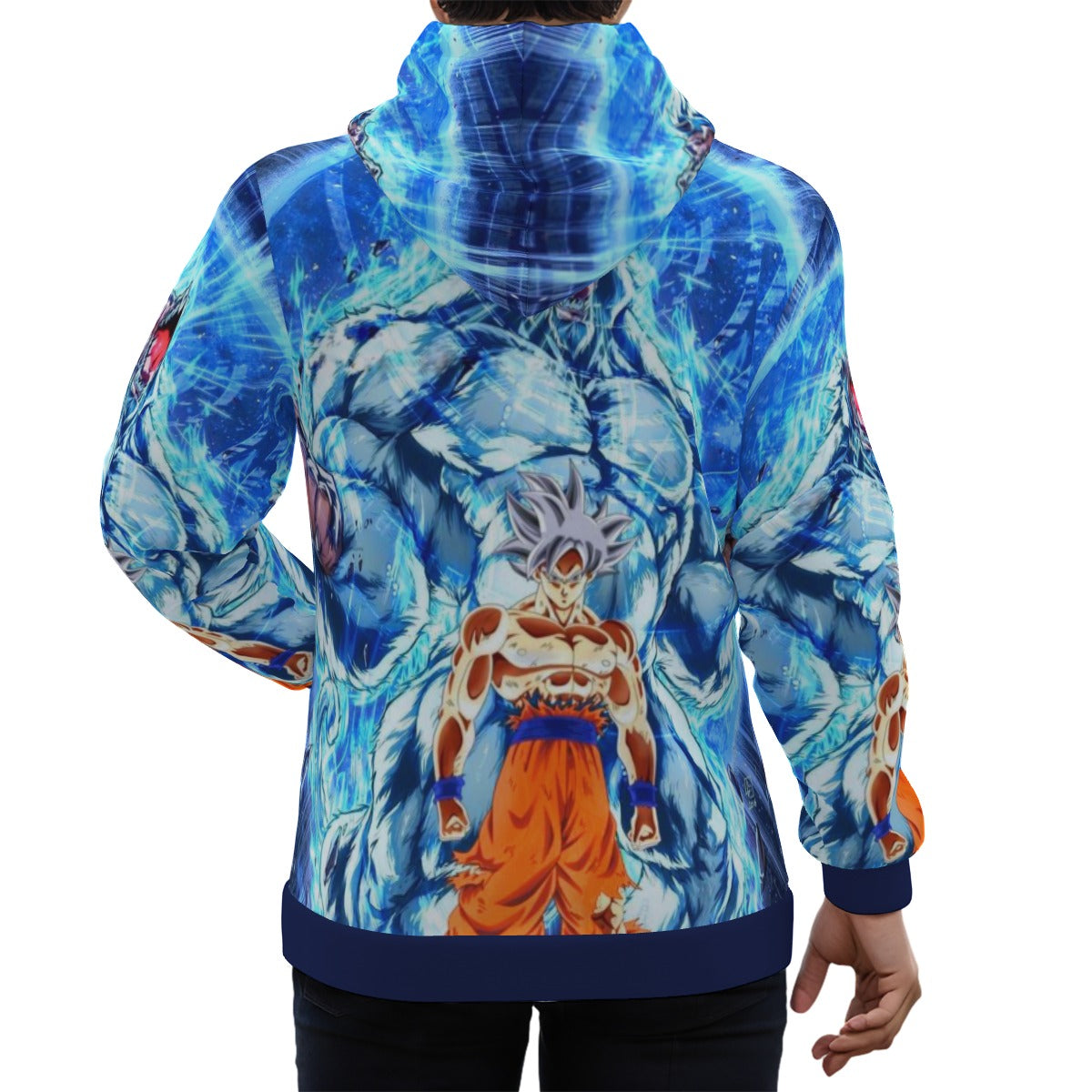 Goku With Great Ape Unisex Pullover Hoodie