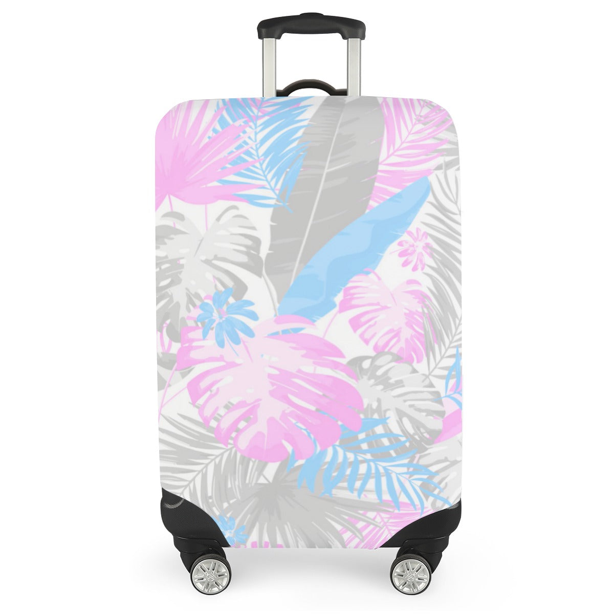 Tropical Exotic Leaves Luggage Cover (With Belt)