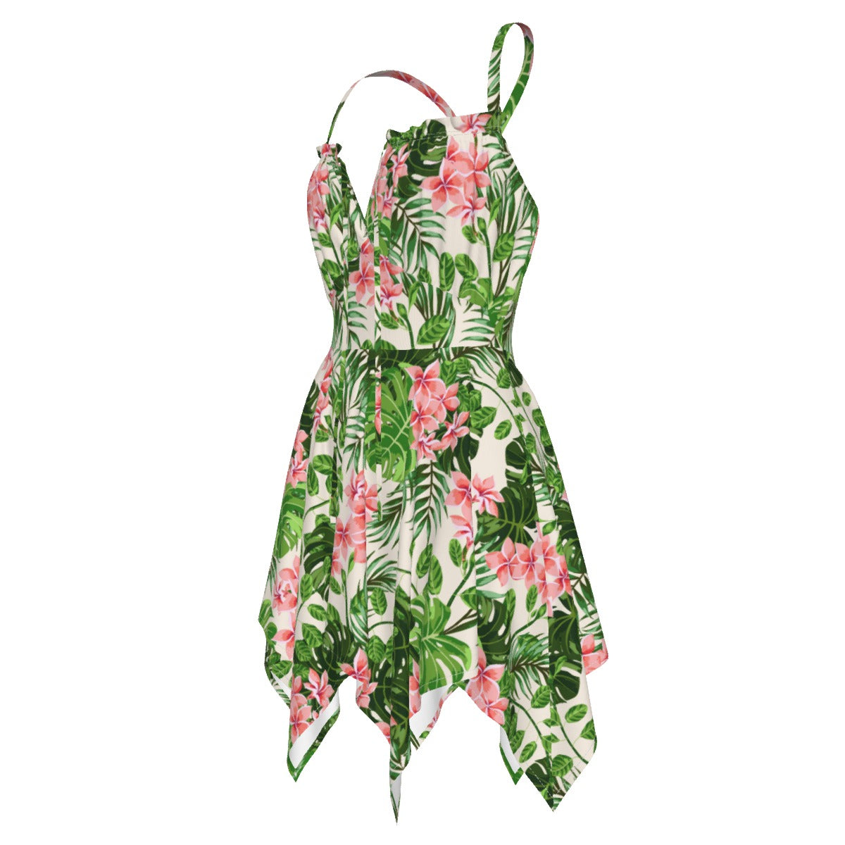 Tropical Flowers Women's Slip Dress