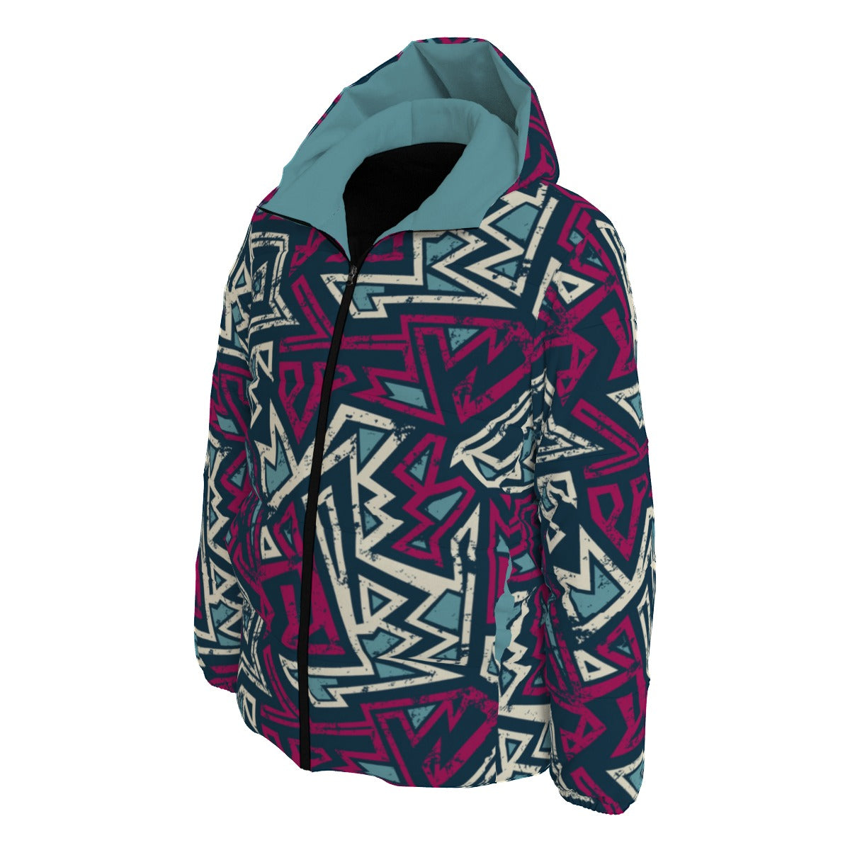 Graffiti Style Winter Time Jacket Unisex