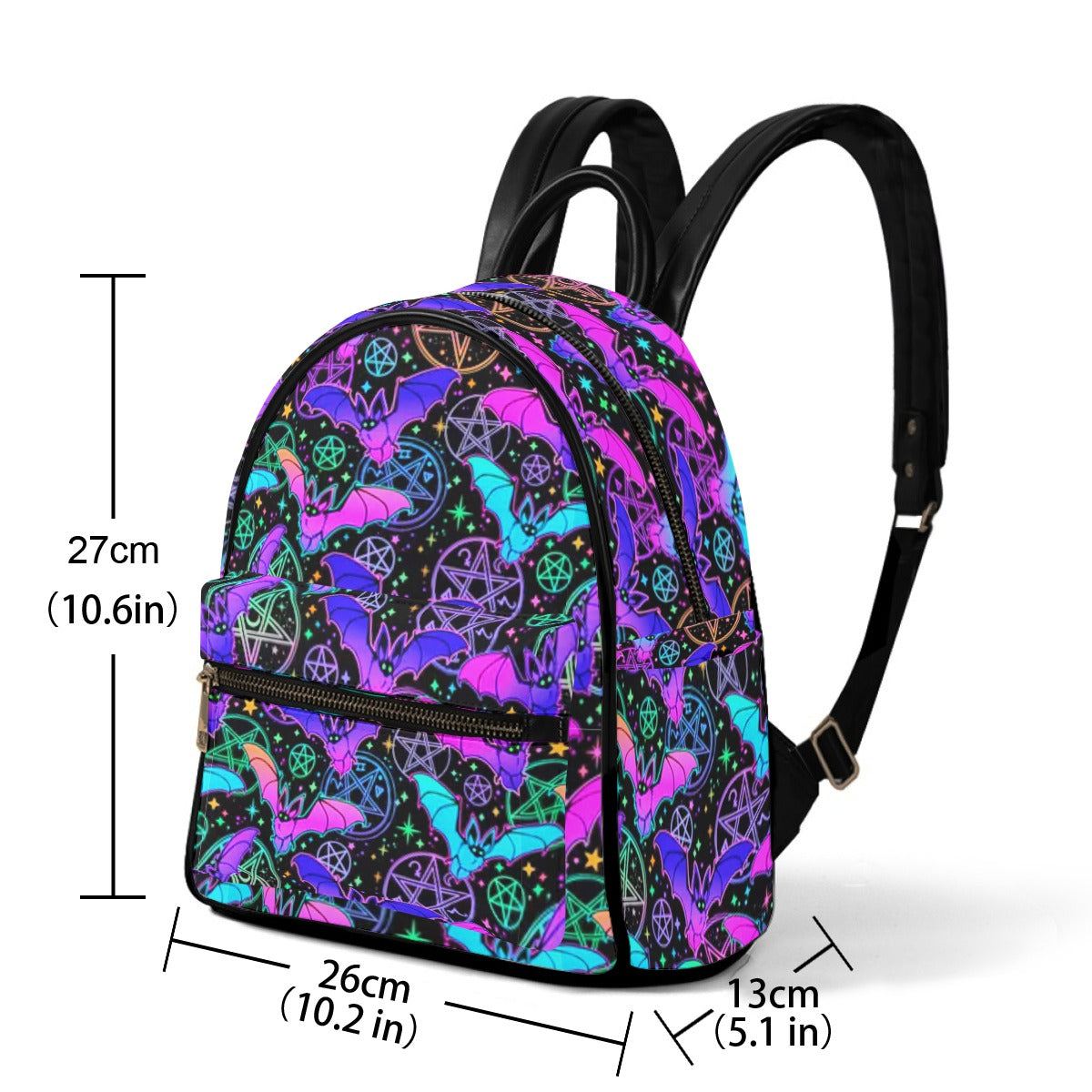 Magical Bats Small Size Backpack