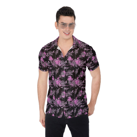 Cris'sai's Pretty Little Flowers Men's Button Up