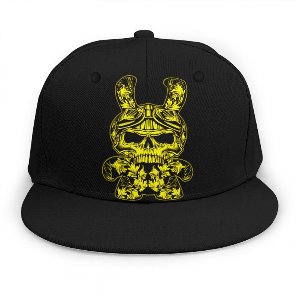 Black & Yellow B RABB Snap Back