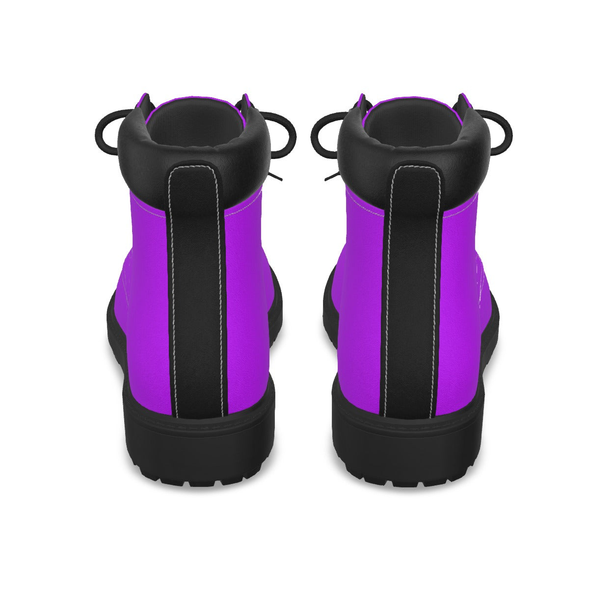 Krown Me King Purple and Black Men's Short Boots