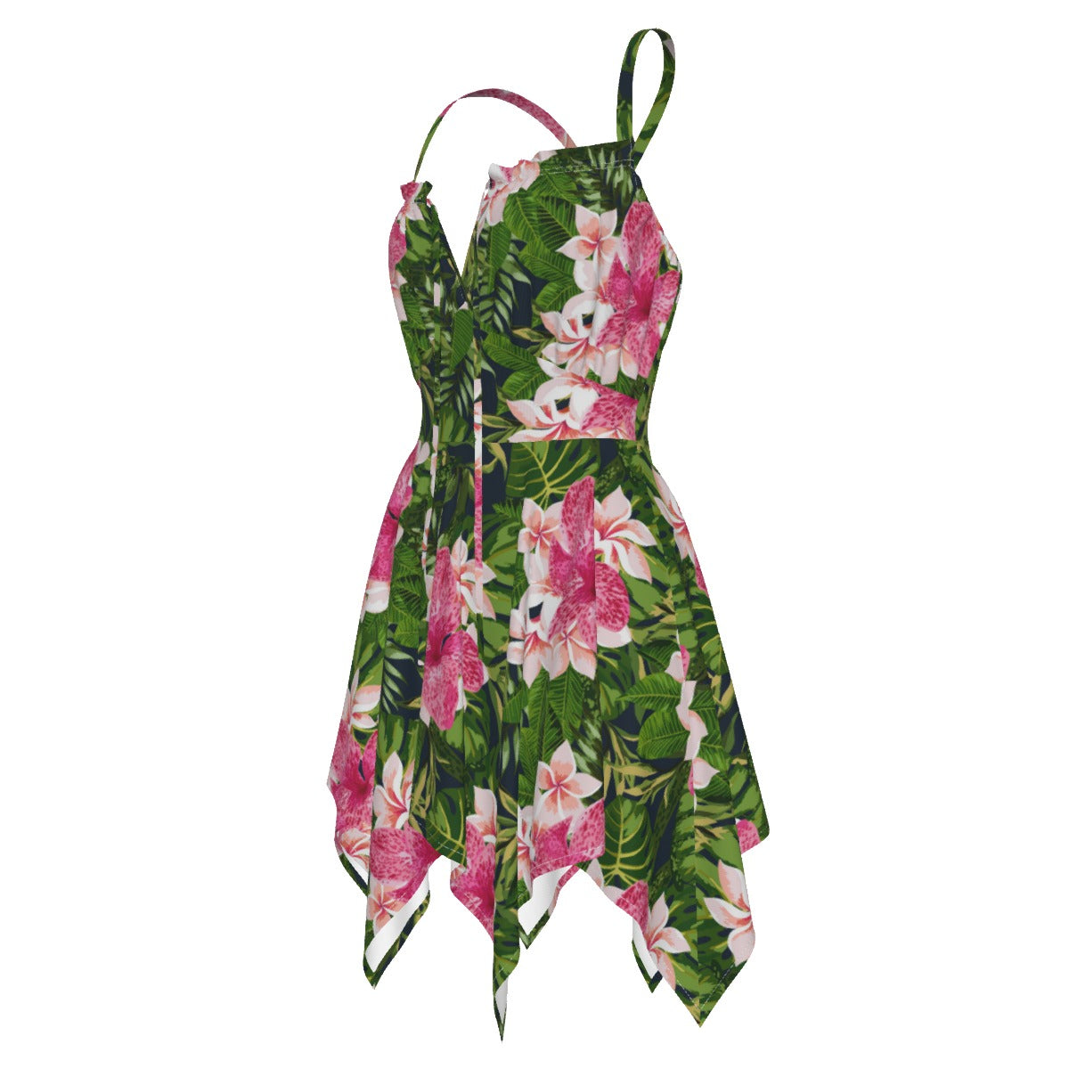 Tropical Flowers Women's Slip Dress