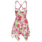 Tropical Flowers Women's Slip Dress