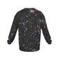 Field Of Stars Men's Drop Shoulder Round Neck Long-Sleeved Sweatshirt