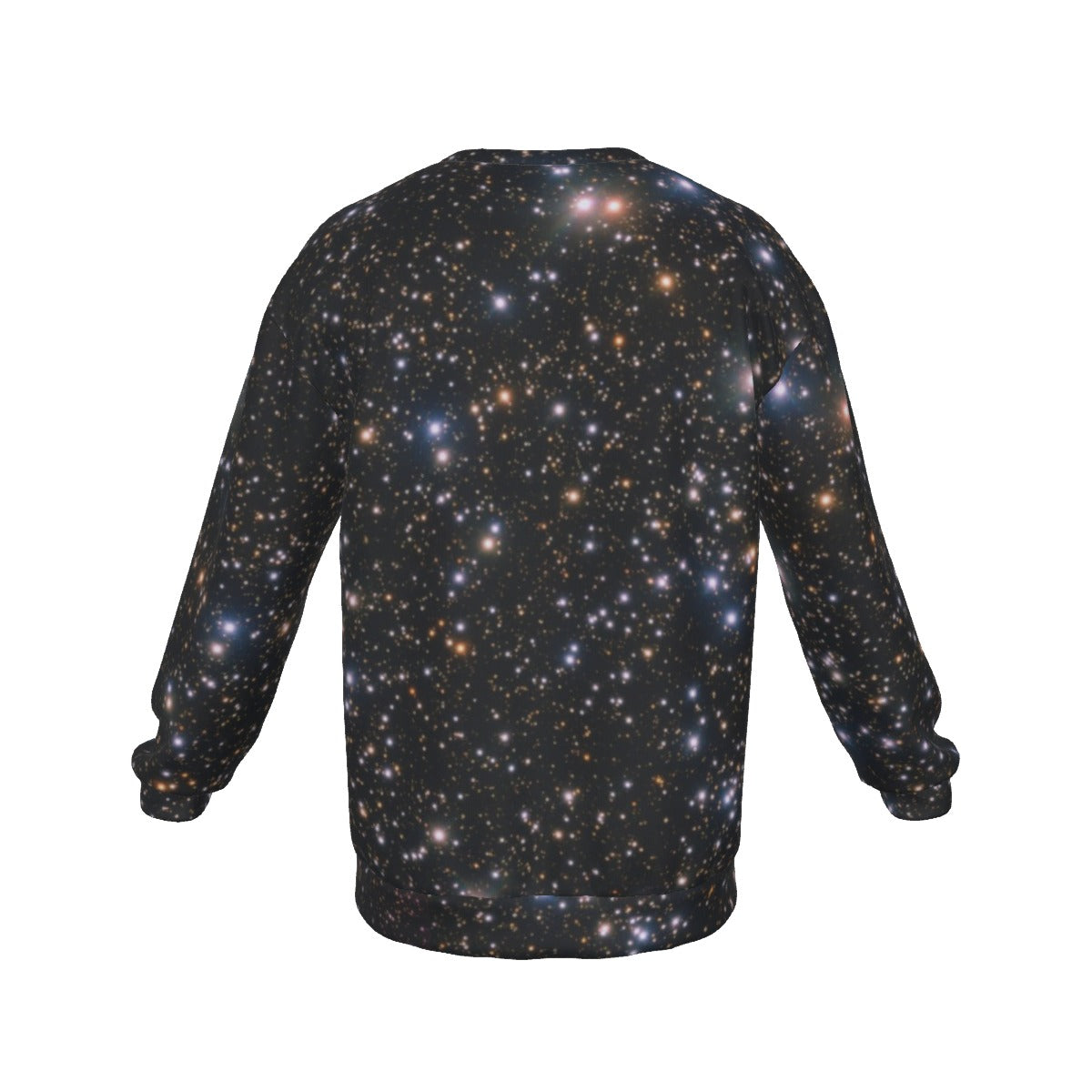 Field Of Stars Men's Drop Shoulder Round Neck Long-Sleeved Sweatshirt