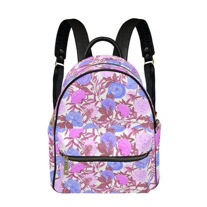 Gorgeous Blooming Flowers Small Size Backpack