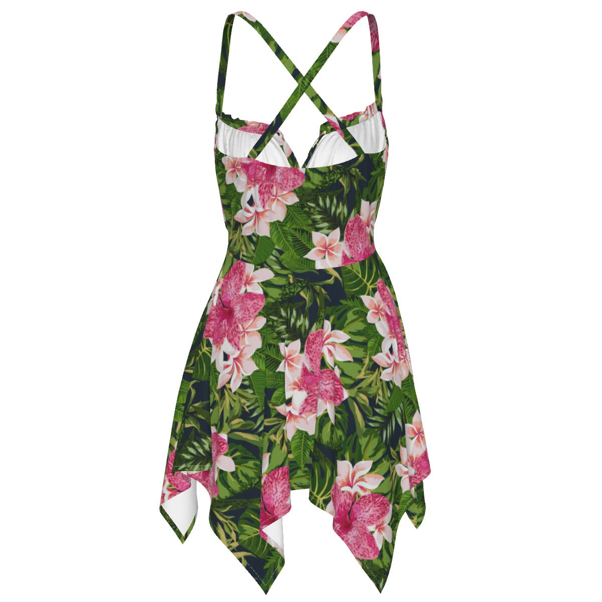 Tropical Flowers Women's Slip Dress