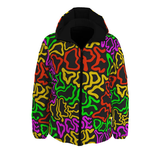 Stay High Trippy Winter Time Jacket Unisex