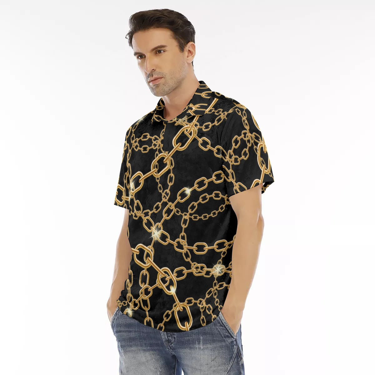 Brake The Chains Men's Polo Shirt