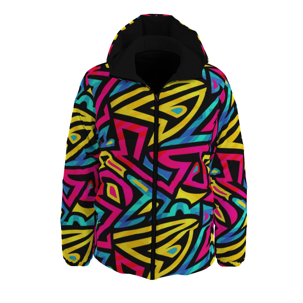 Graffiti Style Winter Time Jacket Unisex