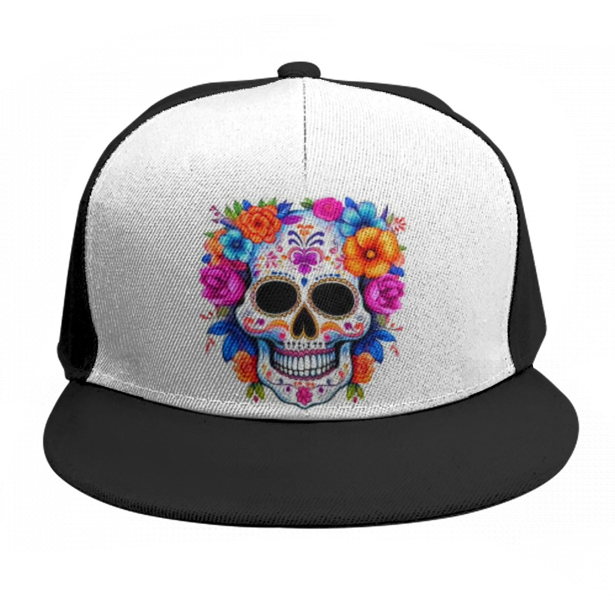 Sugar Skull Snap Back