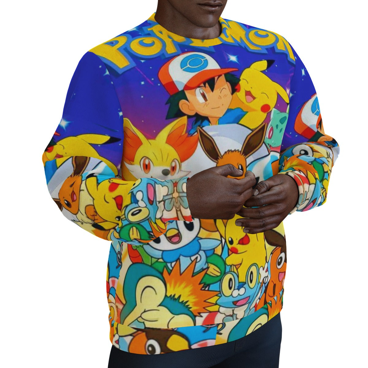 Men's Pokemon Thicken Sweater