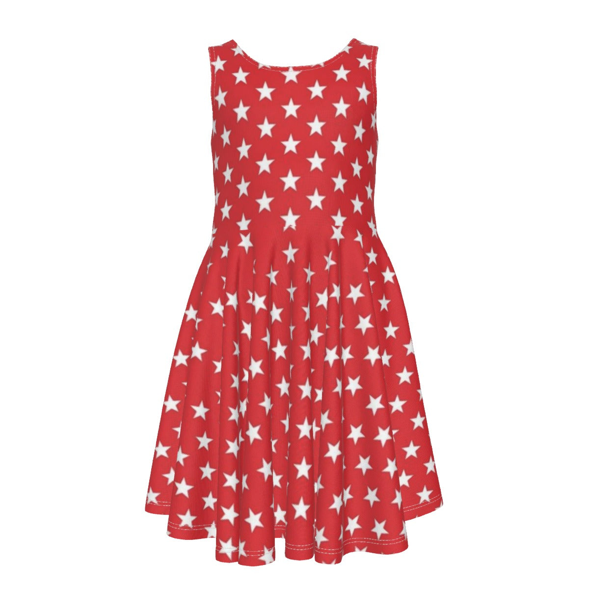 Star Kid's Sleeveless Vest Dress