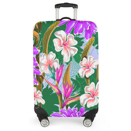 Tropic Vibes Luggage Cover (With Belt)