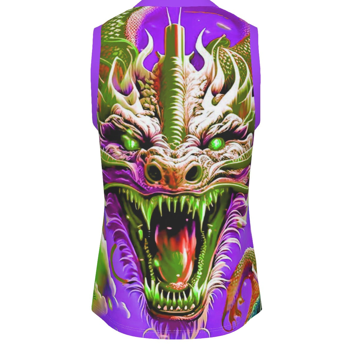 Men's Dragon V Neck Basketball Top