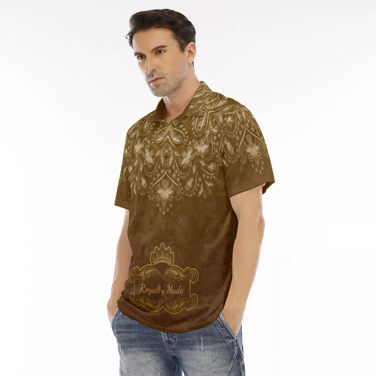 Royalty Made Gold Men's Polo Shirt