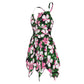 Tropical Flowers Women's Slip Dress