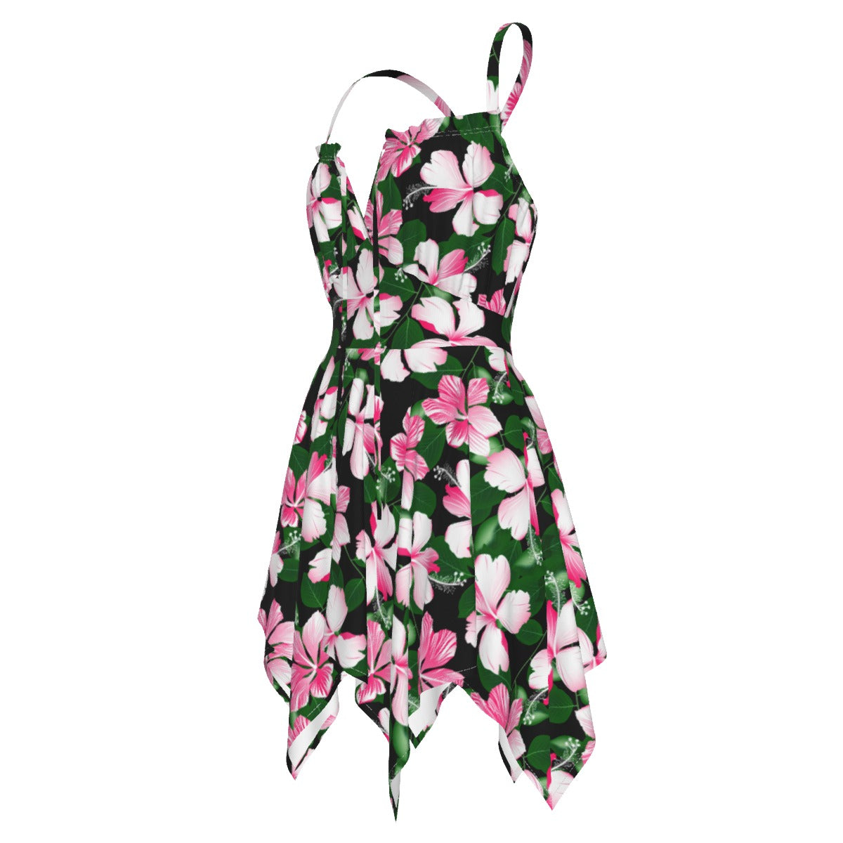 Tropical Flowers Women's Slip Dress