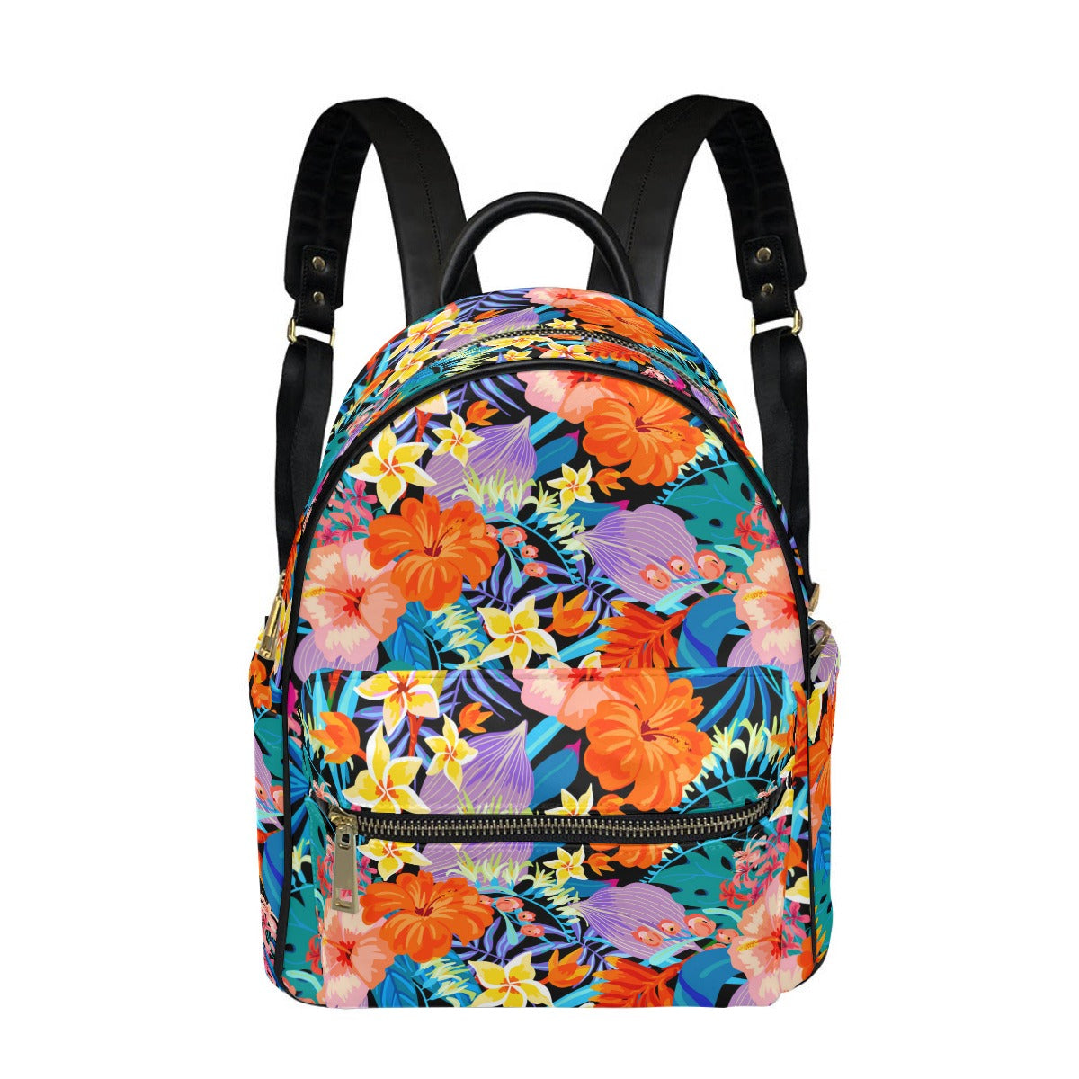 Summer Time Flowers Small Size Backpack