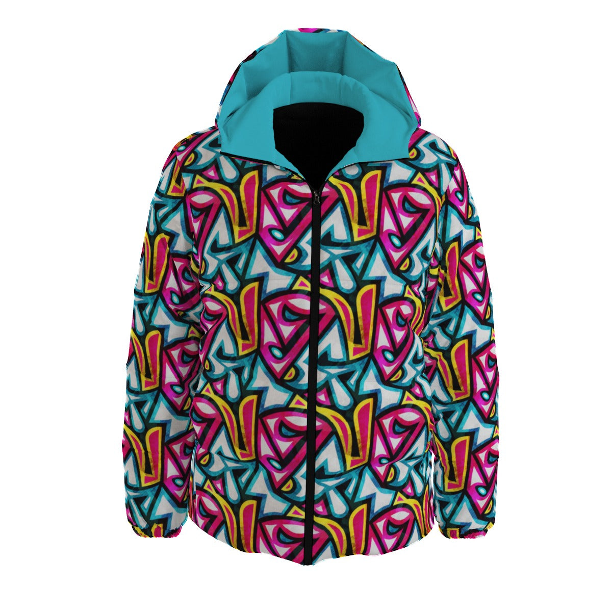 Graffiti Style Winter Time Jacket Unisex