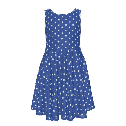 Star Kid's Sleeveless Vest Dress