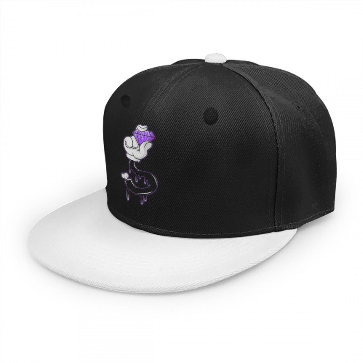 Purple Blood Diamond Snap Back