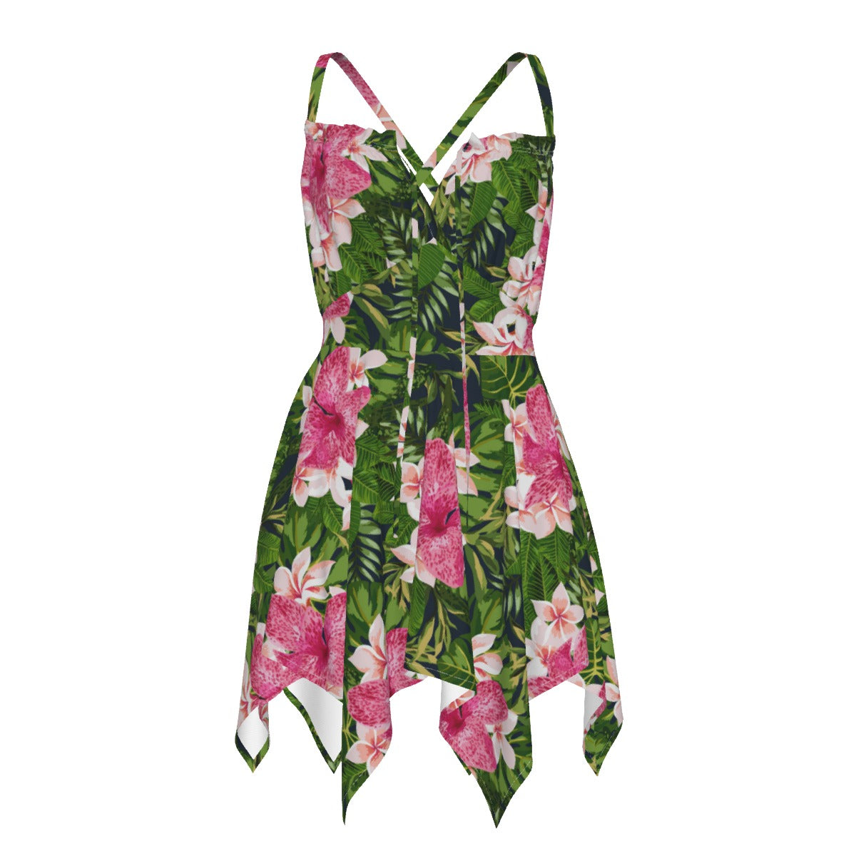 Tropical Flowers Women's Slip Dress