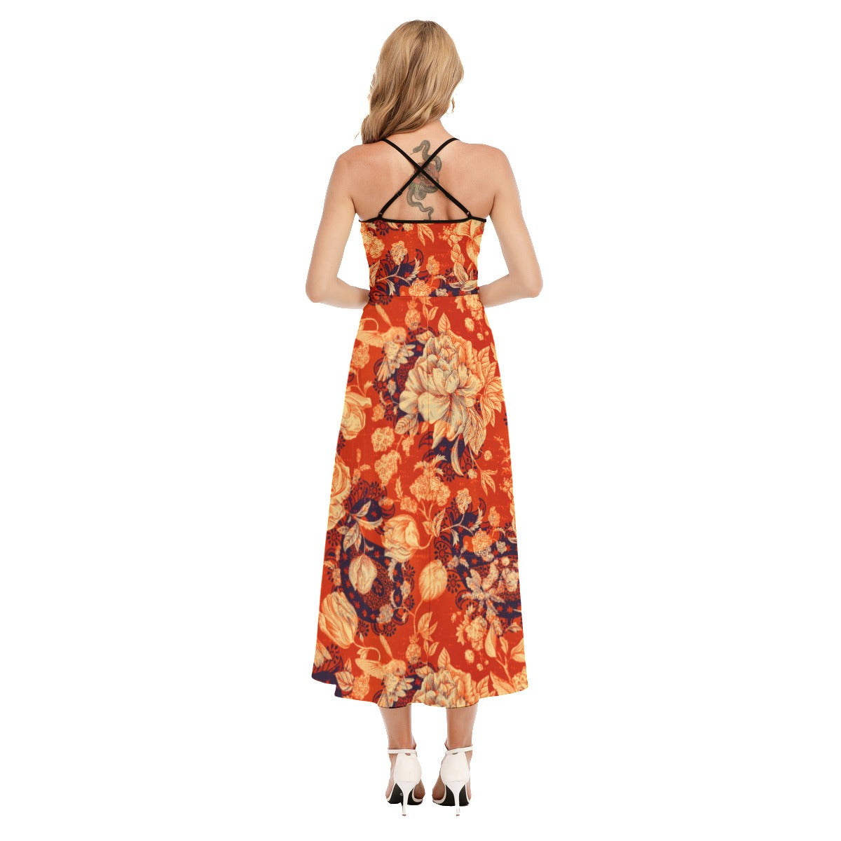 Women's Hummingbirds & Flowers Cami Vest Top Dress