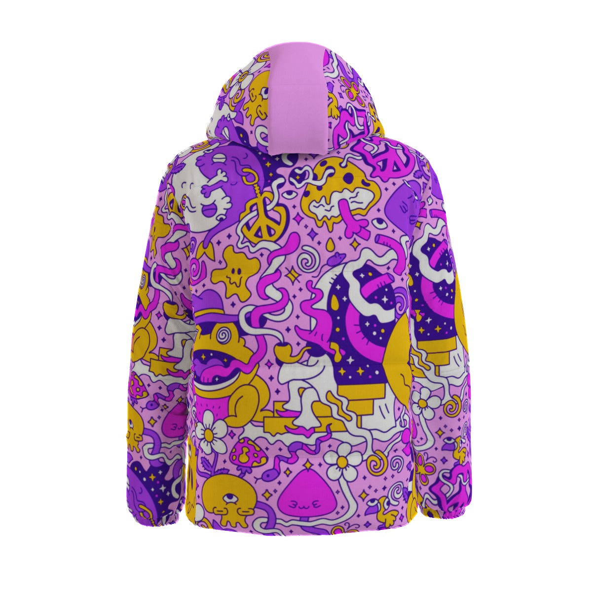 Trippy Psychedelic Winter Time Jacket Unisex