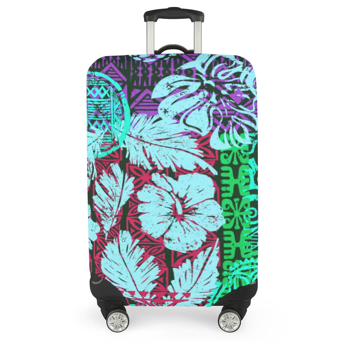 Hawaiian Style Luggage Cover (With Belt)