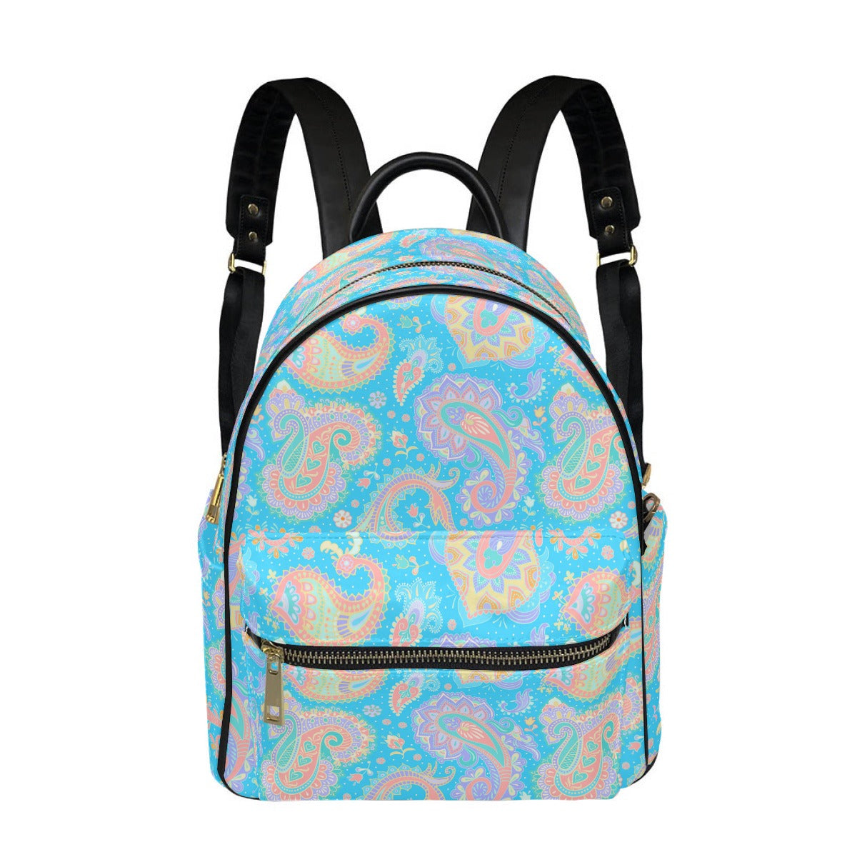 Colorful Paisley Small Size Backpack