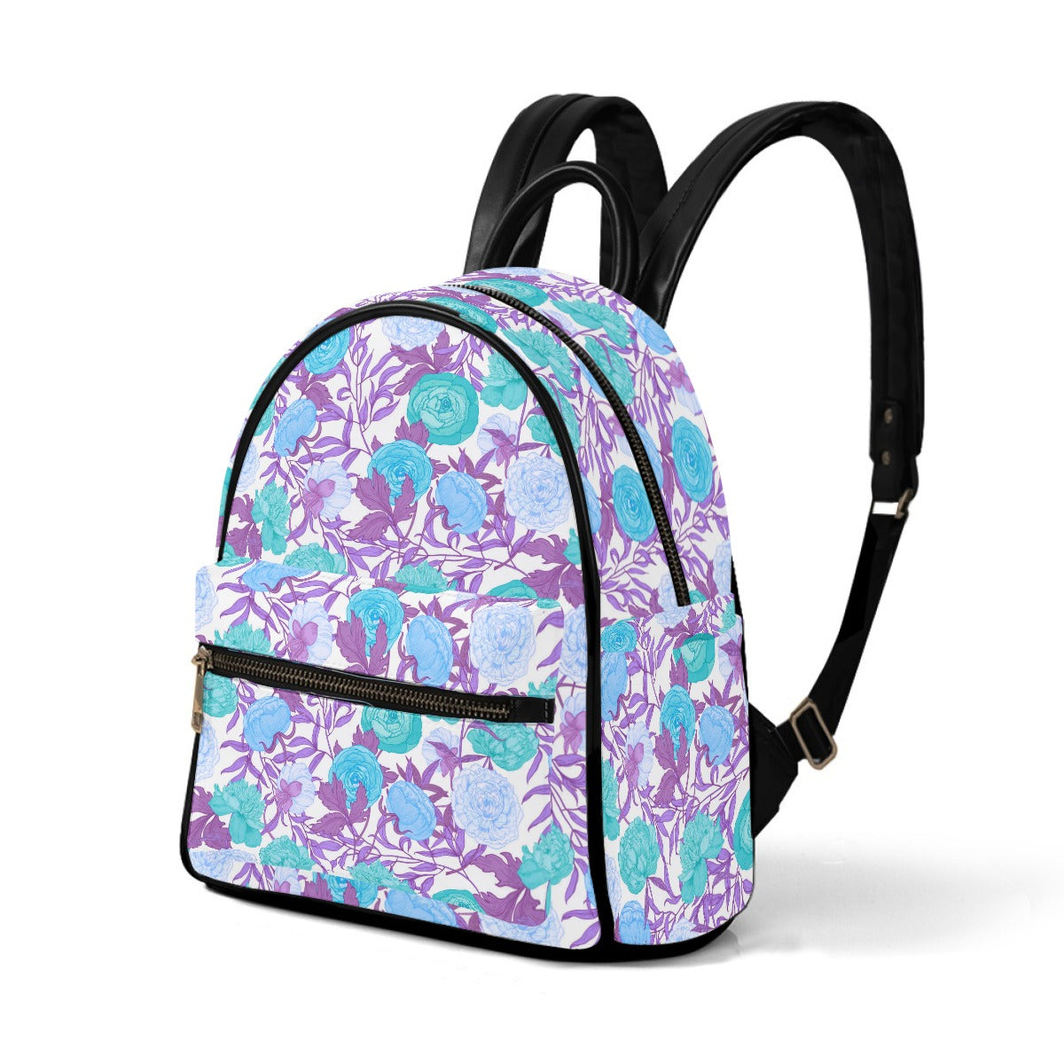 Gorgeous Blooming Flowers Small Size Backpack