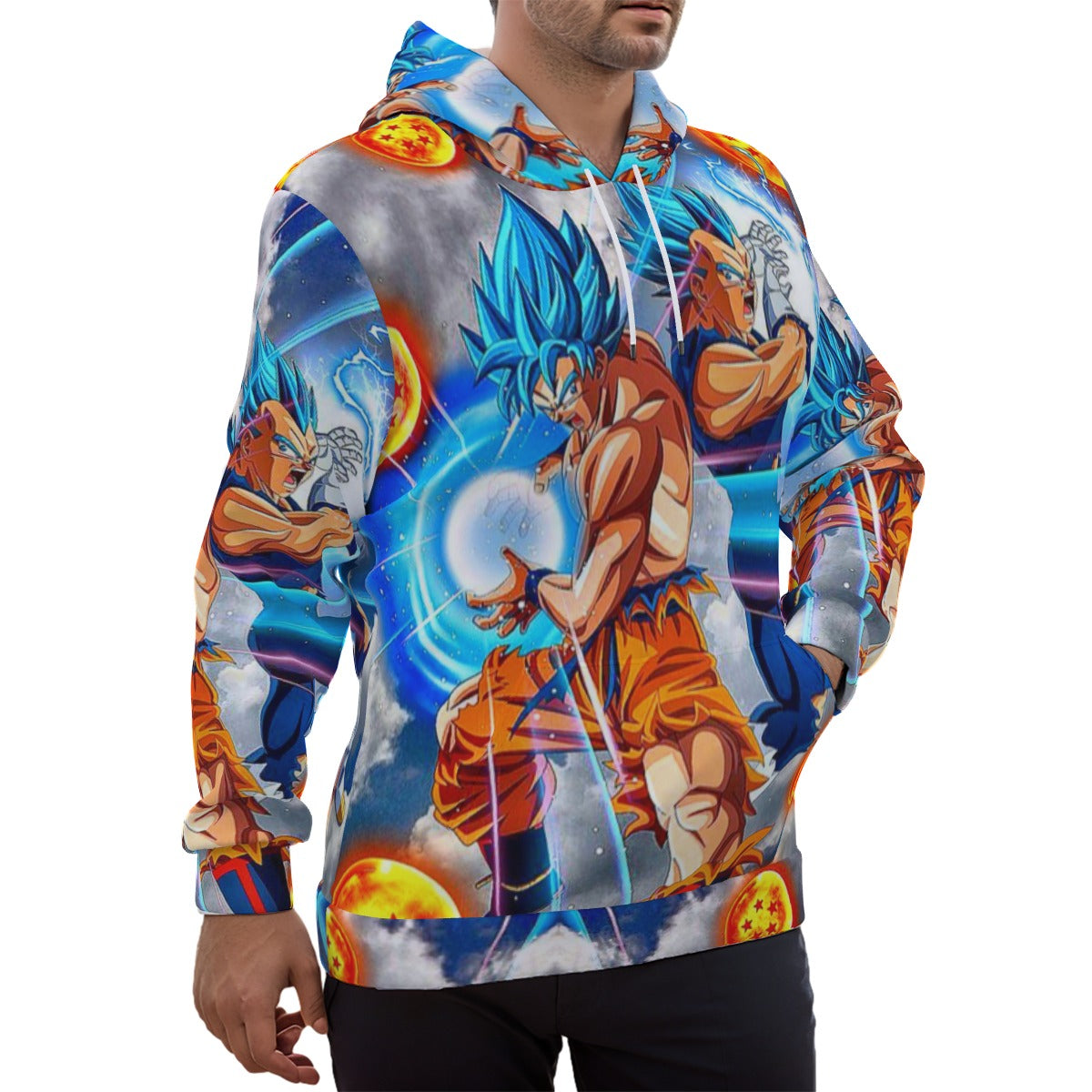 Goku & Vegeta Unisex Pullover Hoodie