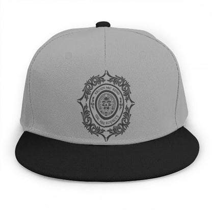 Grey & Black We Are Royalty Snap Back