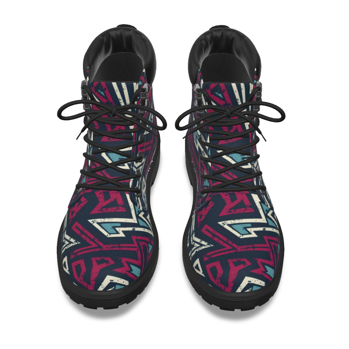 Graffiti Style Women's Short Boots