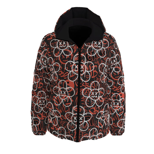 Graffiti Flowers Winter Time Jacket Unisex