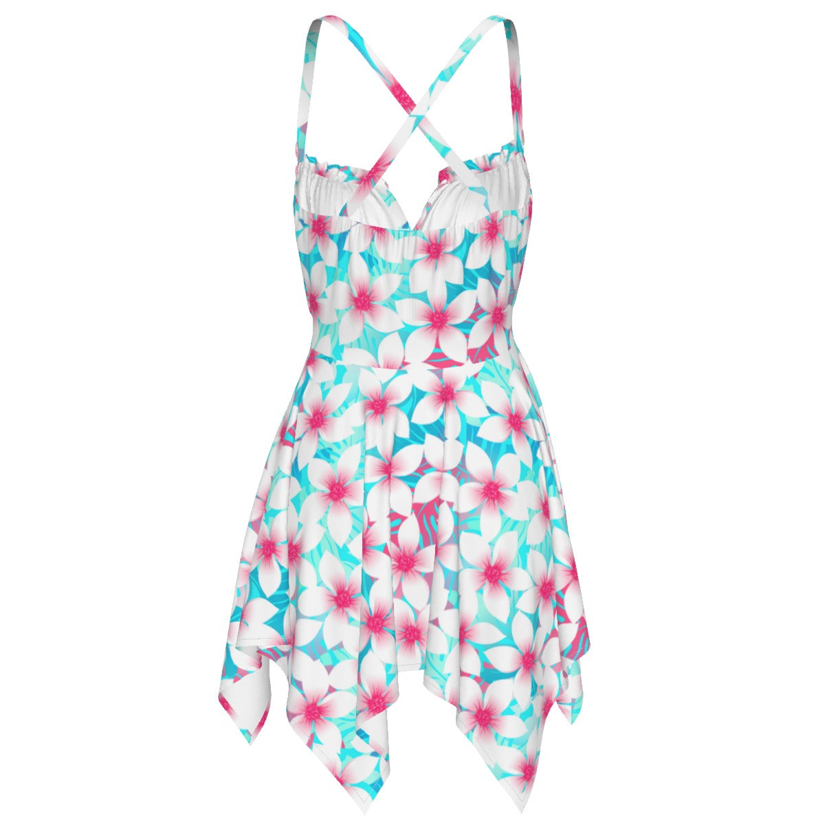 Tropical Flowers Women's Slip Dress