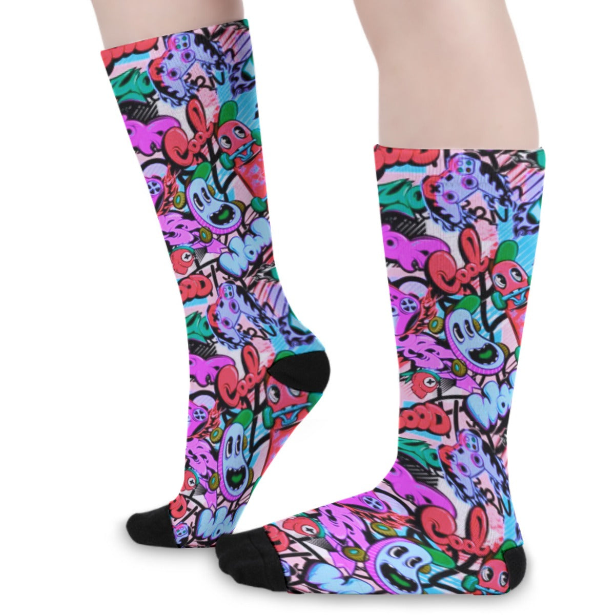 Stylish Cartoon Long Socks