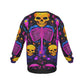 Land Of The Dead Men's Drop Shoulder Round Neck Long-Sleeved Sweatshirt