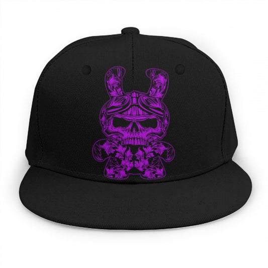 Black & Purple B RABB Snap Back