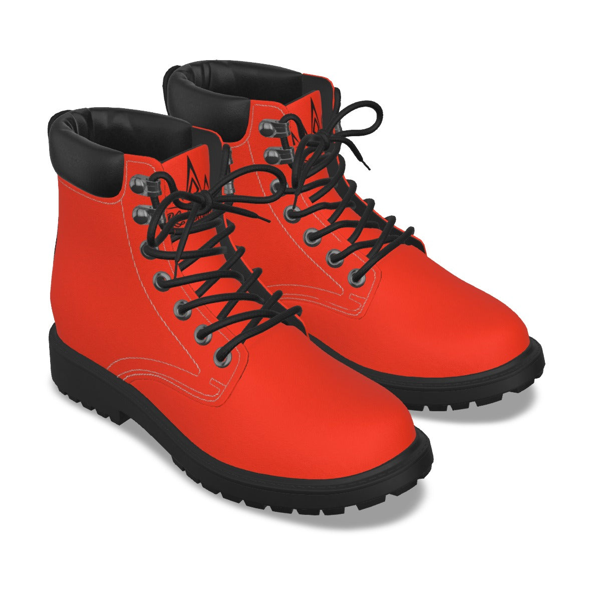 Krown Me King Red and Black Women's Short Boots