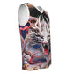 Men's Dragon V Neck Basketball Top